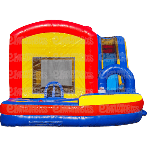 eInflatables Inflatable Bouncers 18'H Jump N Splash Funhouse w/ Landing by eInflatables 781880286271 6568 18'H Jump N Splash Funhouse w/ Landing by eInflatables SKU# 6568