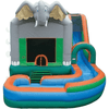 Image of eInflatables Inflatable Bouncers 18'H Jump N Splash Jungle w/ Landing by eInflatables 781880286363 364 18'H Jump N Splash Jungle w/ Landing by eInflatables SKU# 364