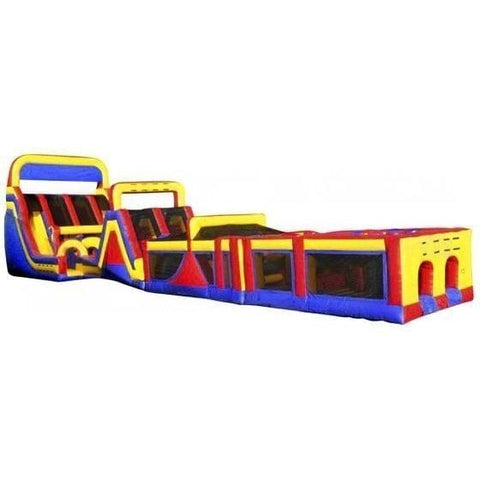 eInflatables Inflatable Bouncers 26'H Mega Obstacle Challenge 1-2-3-4 by eInflatables 781880287643 530 26'H Mega Obstacle Challenge 1-2-3-4 by eInflatables SKU# 530 	