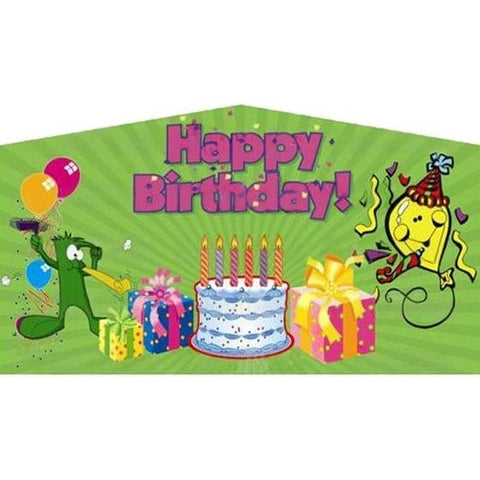eInflatables Inflatable Bouncers Birthday 2 Art Panel by eInflatables 781880217381 AC-0907-A-einflatables Birthday 2 Art Panel by eInflatables SKU#AC-0907-A