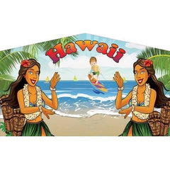 eInflatables Inflatable Bouncers Hawaii Bounce House Banner by eInflatables 781880214410 B1024-A-eInflatables Hawaii Bounce House Banner by eInflatables SKU#B1024-A