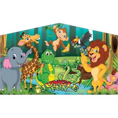 eInflatables Inflatable Bouncers Jungle Bounce House Banner by eInflatables 781880213208 B1025 Jungle Bounce House Banner by eInflatables SKU#B1025