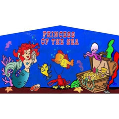 eInflatables Inflatable Bouncers Mermaid Art Panel by eInflatables 781880217343 AC-0901-A-eInflatables Mermaid Art Panel by eInflatables SKU#AC-0901-A
