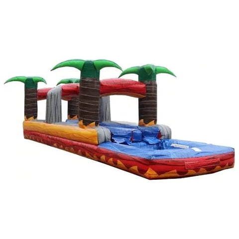 eInflatables Water Parks & Slides 10'H Blazing Tropic 2 Lane Run N Splash by eInflatables 781880209263 5180 10'H Blazing Tropic 2 Lane Run N Splash by eInflatables 5180