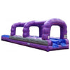 Image of eInflatables Water Parks & Slides 10'H Purple Rain 2 Lane Run N Splash by eInflatables 781880297475 5166 8'H Purple River Single Lane Run N Splash by eInflatables SKU# 5010