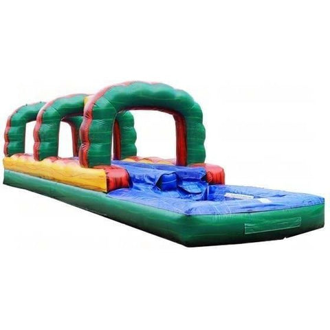 eInflatables Water Parks & Slides 10'H Ruby Run N Splash 2 Lane Slide by eInflatables 5168 10'H Purple Rain 2 Lane Run N Splash by eInflatables SKU# 5166