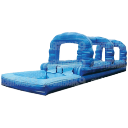 eInflatables Water Parks & Slides 10'H Run N Splash Blue Crush 2 Lane Slide by eInflatables 781880269342 695 10'H Run N Splash Blue Crush 2 Lane Slide by eInflatables SKU# 695