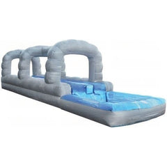 eInflatables Water Parks & Slides 10'H Run N Splash Rock Arches 2 Lane Slide by eInflatables 781880269328 621-eInflatables 10'H Run N Splash Rock Arches 2 Lane Slide by eInflatables SKU# 621