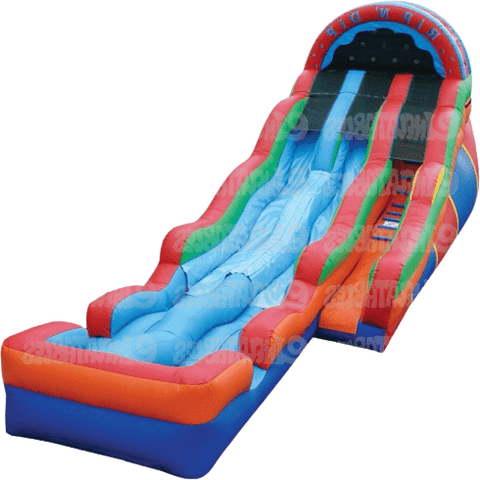 eInflatables Water Parks & Slides 16'H Rip N Dip with Landing by eInflatables 781880269557 682 16'H Rip N Dip with Landing by eInflatables SKU#682
