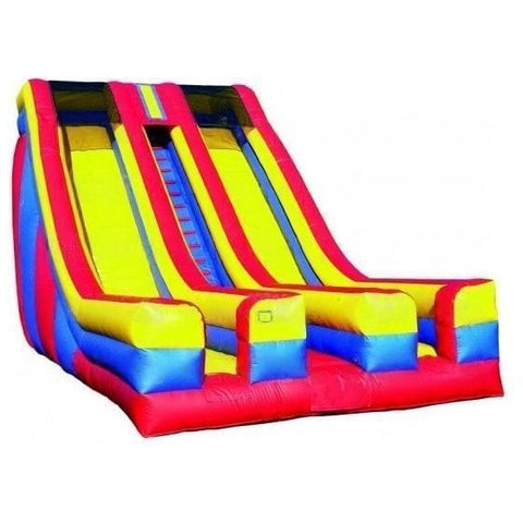 eInflatables Water Parks & Slides 18'H Dual Lane Front Exits(Same Platform as 24 Slide) by eInflatables 781880295839 610F
