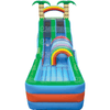 Image of eInflatables Water Parks & Slides 18'H Funnel Tunnel Water Slide with Landing by eInflatables 781880269717 607 18'H Funnel Tunnel Water Slide with Landing by eInflatables SKU#607