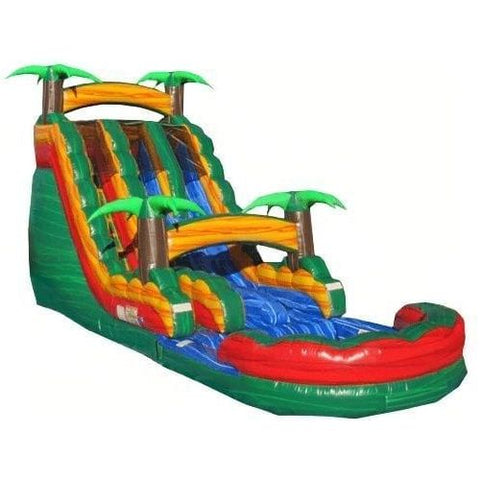 eInflatables Water Parks & Slides 18'H Moon River Double lane Slide with Pool by eInflatables 781880284468 5150 18'H Moon River Double lane Slide w/ Pool by eInflatables SKU# 5150 