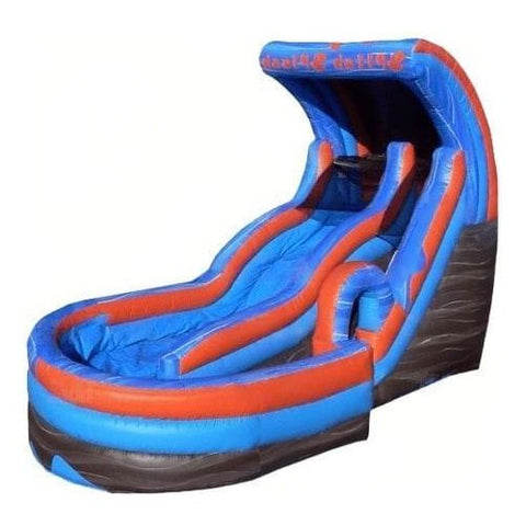eInflatables Water Parks & Slides 18'H Splish Splash with Landing by eInflatables 781880269601 976 18'H Splish Splash with Landing by eInflatablesSKU#976