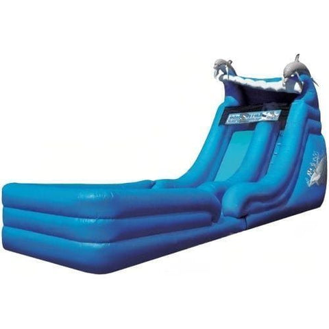 eInflatables Water Parks & Slides 18'H Super Splash Down 2 with Landing by eInflatables 781880269656 522 18'H Super Splash Down 2 with Landing by eInflatables SKU#522