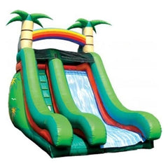 eInflatables Water Parks & Slides 18'H Super Splash Down Tropical (Slide Only) by eInflatables 781880296362 523zz