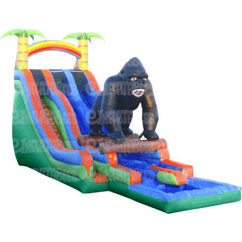 eInflatables Water Parks & Slides 20'H Rip N Dip Gorilla with Pool by eInflatables 781880284383 1022 20'H Rip N Dip Gorilla with Pool by eInflatables SKU# 1022  