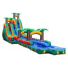 Image of eInflatables Water Parks & Slides 20'H Tropical Ice Run N Splash Combo by eInflatables 781880213093 5200 20'H Tropical Ice Run N Splash Combo by eInflatables 5200