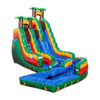 Image of eInflatables Water Parks & Slides 20'H Tropical Ice with Curved Pool by eInflatables 781880212379 5222 20'H Tropical Ice with Curved Pool by eInflatables 5222