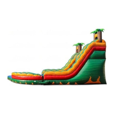 eInflatables Water Parks & Slides 20'H Tropical Ice with Curved Pool by eInflatables 781880212379 5222 20'H Tropical Ice with Curved Pool by eInflatables 5222
