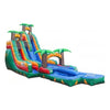 Image of eInflatables Water Parks & Slides 20'H Tropical Ice with Straight Pool by eInflatables 10'H Blazing Tropic 2 Lane Run N Splash by eInflatables 5180