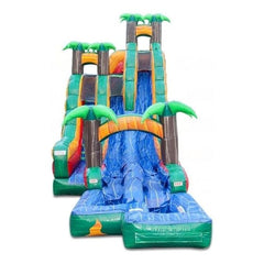 20'H Tropical Ice with Straight Pool by eInflatables