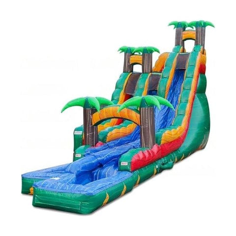 eInflatables Water Parks & Slides 20'H Tropical Ice with Straight Pool by eInflatables 781880212362 5226 20'H Tropical Ice with Straight Pool by eInflatables 5226