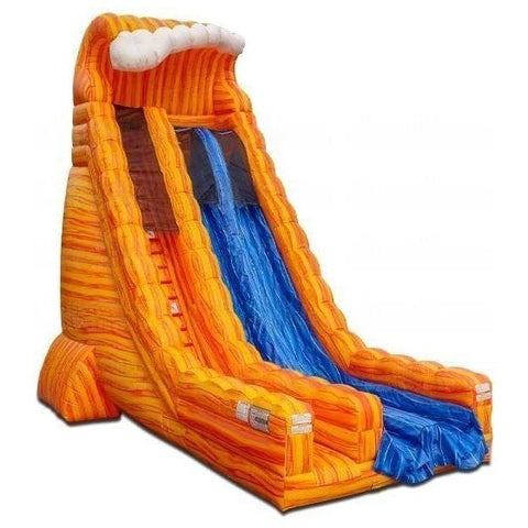 eInflatables Water Parks & Slides 22'H Fire Wave Dry Slide by eInflatables 781880218128 5147zz 22'H Fire Wave Dry Slide by eInflatables SKU# 5147zz
