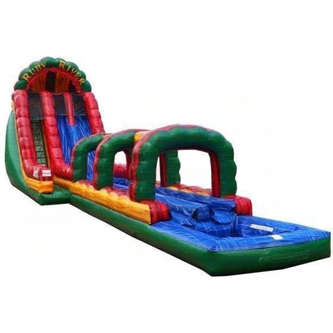 eInflatables Water Parks & Slides 22'H Ruby River 2 Lane RNS Rock Arches Combo by eInflatables 28'H Towering Palms 3 Lane RNSCombo by eInflatables SKU# 5000