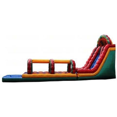 22'H Ruby River 2 Lane RNS Rock Arches Combo by eInflatables