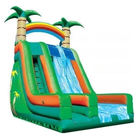 eInflatables Water Parks & Slides 22'H Tropical Dual Lane Slide by eInflatables 781880227458 625 22'H Tropical Dual Lane Slide by eInflatables SKU# 625
