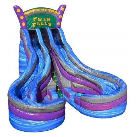 eInflatables Water Parks & Slides 22'H Twin Falls with Pools by eInflatables 781880284284 977 22'H Twin Falls with Pools by eInflatables SKU# 977 