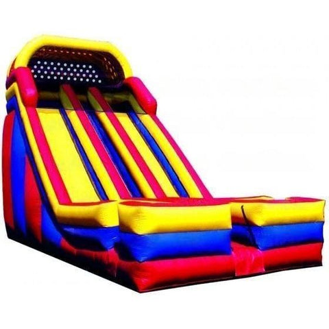 eInflatables Water Parks & Slides 24'H Dual Lane Slide with Side Exits by eInflatables 781880218708 525 24'H Dual Lane Slide with Side Exits by eInflatables SKU# 525