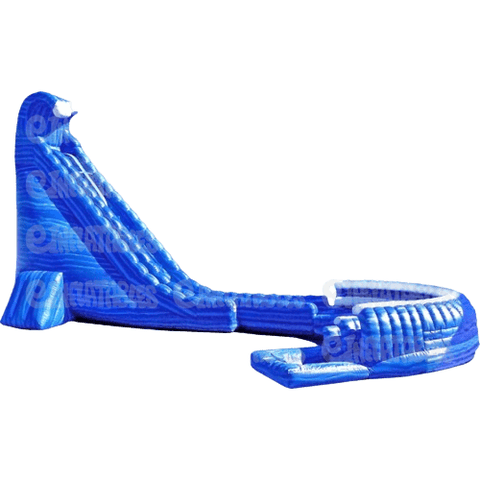 eInflatables Water Parks & Slides 27'H Blue Crush Twist with Landing by eInflatables 781880286998 4002 27'H Blue Crush Twist with Landing by eInflatables SKU#4002