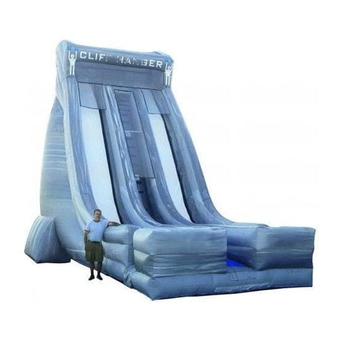 eInflatables Water Parks & Slides 27'H Dry Slide Cliff Hanger Rock by eInflatables 781880219583 352 27'H Dry Slide Cliff Hanger Rock by eInflatables SKU# 352