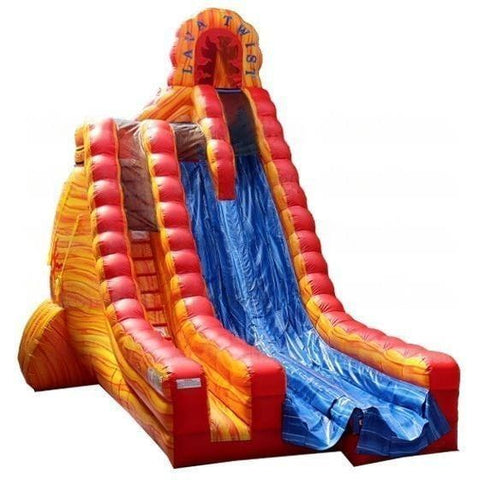 eInflatables Water Parks & Slides 27'H Lava Twist (Slide Only) by eInflatables 27'H Mount Rushmore Dual Lane Slide by eInflatables SKU# 639