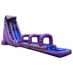 eInflatables Water Parks & Slides 27'H Purple Crush-2 Lane Run N Splash Combo by eInflatables 781880209065 5165 27'H Purple Crush-2 Lane Run N Splash Combo by eInflatables 5165