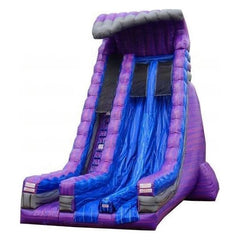 eInflatables Water Parks & Slides 27'H Purple Crush-2 Lane Slide by eInflatables 781880298854 5165zz