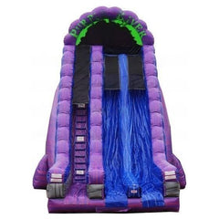 27'H Purple River Dual Lane Slide by eInflatables