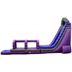 27'H Purple Roaring River 2 Lane RNS by eInflatables