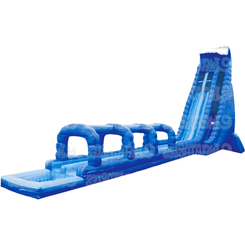 eInflatables Water Parks & Slides 32'H Blue Crush 2 Lane Run N Splash Combo by eInflatables 781880269502 705 32'H Blue Crush 2 Lane Run N Splash Combo by eInflatables SKU#705