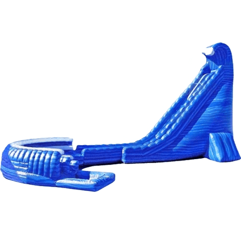 eInflatables Water Parks & Slides 32'H Blue Crush Twist with Pool by eInflatables 781880269526 4003 32'H Blue Crush Twist with Pool by eInflatables SKU#4003