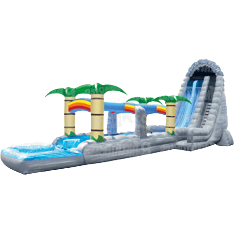 eInflatables Water Parks & Slides 32'H Roaring River 2 Lane Run N Splash Combo by eInflatables 781880269496 706 32'H Roaring River 2 Lane Run N Splash Combo by eInflatables SKU#706