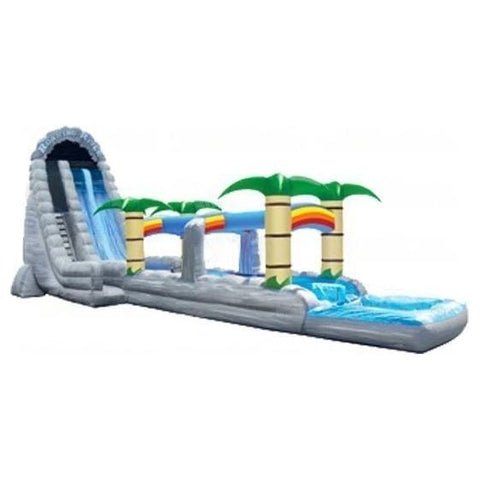 eInflatables Water Parks & Slides 32'H Roaring River 2 Lane Run N Splash Combo by eInflatables 781880269496 706 32'H Roaring River 2 Lane Run N Splash Combo by eInflatables SKU#706