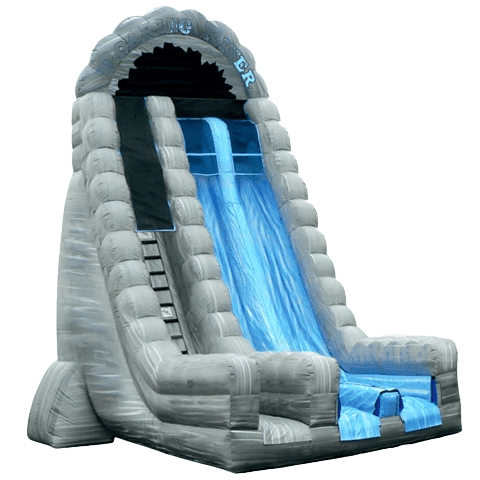 eInflatables Water Parks & Slides 36'H Roaring River Dual Lane Slide by eInflatables 781880270553 698 36'H Roaring River Dual Lane Slide by eInflatables SKU# 698
