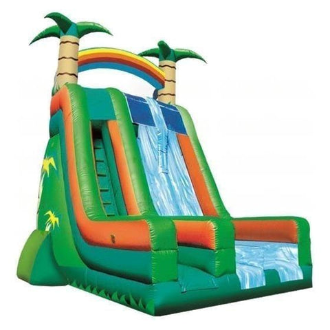 eInflatables Water Parks & Slides 36'H Tropical Dual Lane Slide by eInflatables 781880215936 699 36'H Tropical Dual Lane Slide by eInflatables SKU# 699
