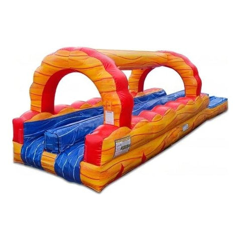 eInflatables Water Parks & Slides 8'H Fire N Ice Run N Splash by eInflatables 781880208983 5193 8'H Fire N Ice Run N Splash by eInflatables SKU# 5193