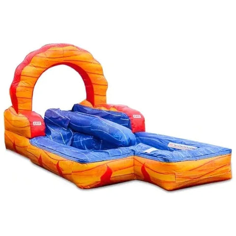 eInflatables Water Parks & Slides 8'H Straight Pool For Fire I Ice by eInflatables 781880208754 5207 8'H Straight Pool For Fire I Ice by eInflatables SKU#5207