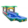 Image of eInflatables Water Parks & Slides 8'H Tropical Ice Run N Splash by eInflatables 20'H Tropical Ice with Curved Pool by eInflatables 5222