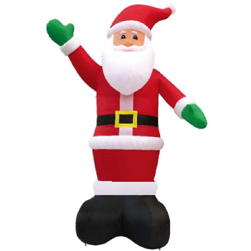 Gemmy Inflatables Christmas Inflatables 20" Air Blown Inflatable Christmas Santa Claus by Gemmy Inflatable Y158 20" Air Blown Inflatable Christmas Santa Claus by Gemmy Inflatable SKU# Y158