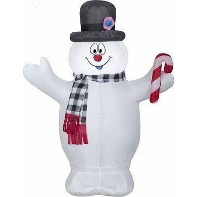 Gemmy Inflatables Christmas Inflatables 3 1/2' Frosty the Snowman Holding a Candy Cane by Gemmy Inflatables 781880274346 119147